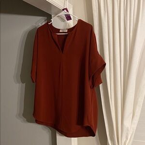 018 Pre ❤️ Zenana Fall Orange Dress Top